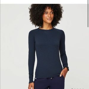 FIGS Salta Performance Underscrub Heathered Navy